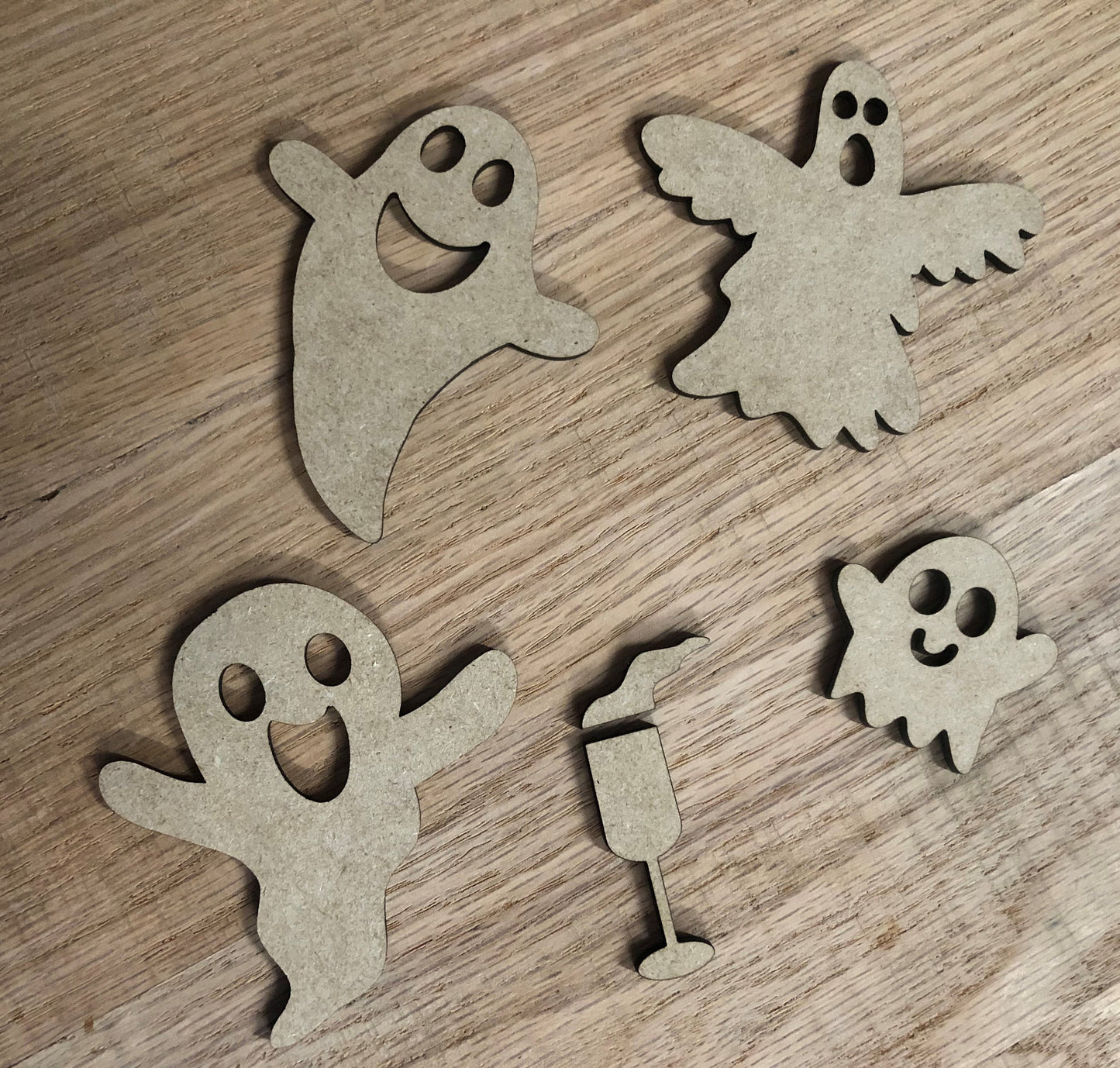 Halloween DIY Craft Sign Kit or Finished Fall Decor Boos